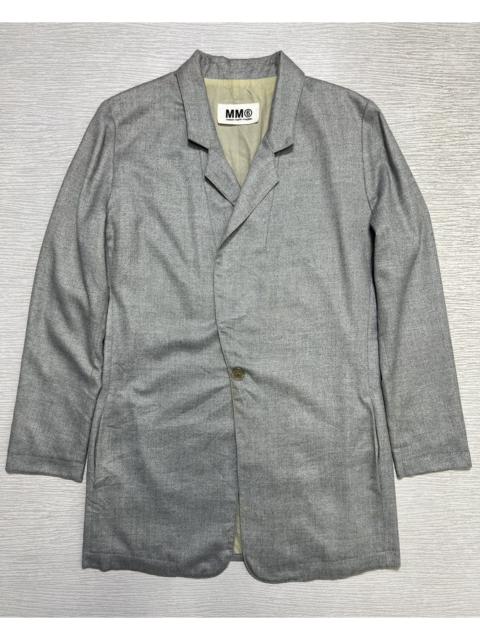 Maison Margiela Maison Margiela - MM6 - Linen Effect Long Blazer