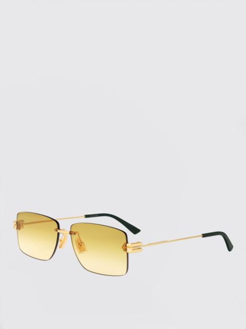 Bottega Veneta Bottega Veneta Sunglasses Men Gold