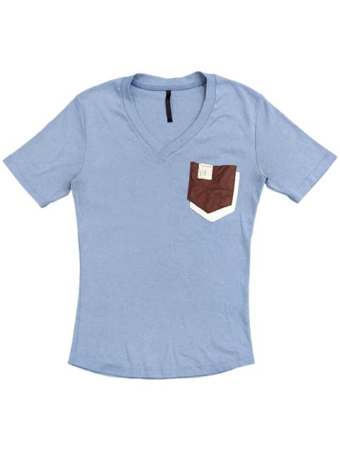 Other Designers N. Hoolywood - RARE! N.HOLLYWOOD by N.HOOLYWOOD V-NECK POCKET TEE