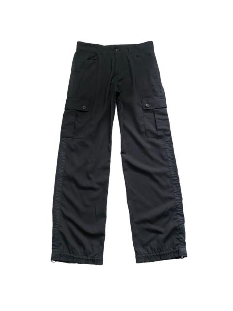 PPFM PPFM Black Cargo Pants Wool Blend
