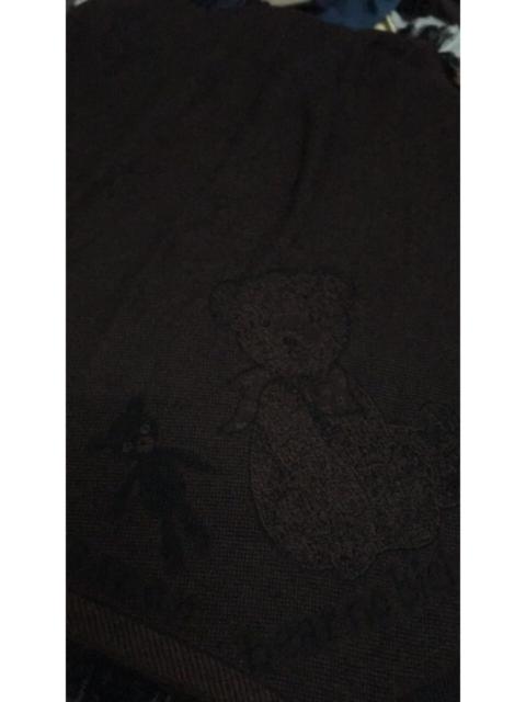 Other designers Vintage Baron Bear No Bich WoolScarf