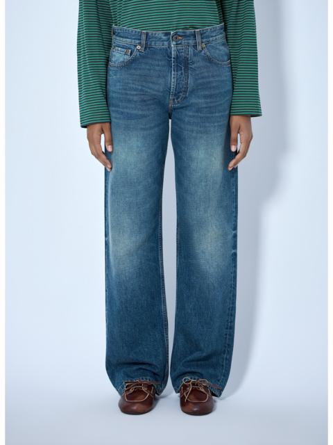 Miu Miu Miu Miu Women Wide-Leg Denim Jeans