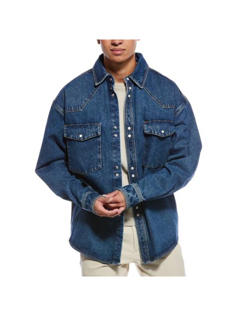 Palm Angels Palm Angels LW Monogram Denim Shirt