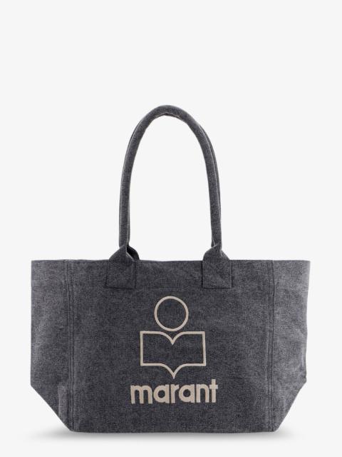 Isabel Marant Yenky Zipped Cotton Shoulder Bag