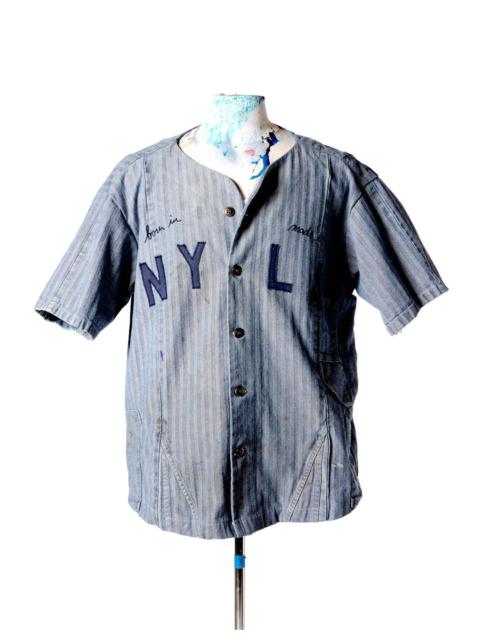 Greg Lauren $1250 Greg Lauren Engineer Baseball Shirt