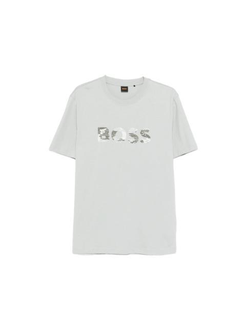 BOSS Boss Grey T-Shirts & Vests - T-Shirts Men