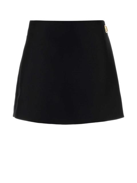 BALENCIAGA Balenciaga Women Black Wool Blend Pant-Skirt