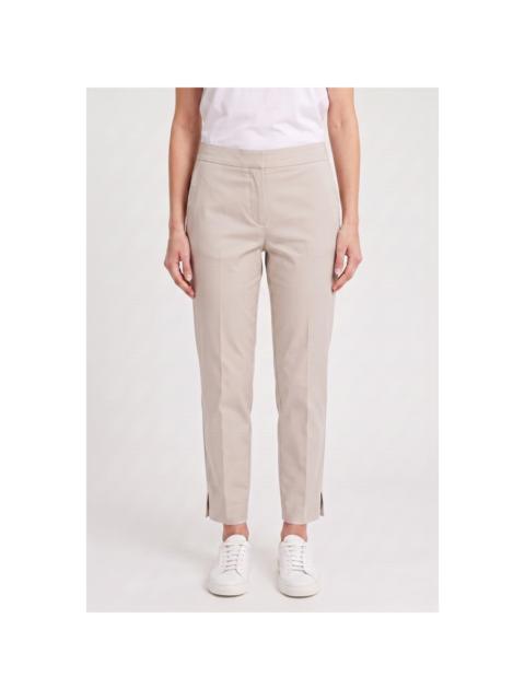 Brunello Cucinelli Brunello Cucinelli Women'S Casual Beige Cotton Pants Nwt