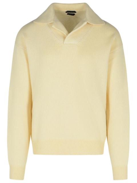 TOM FORD Tom Ford Cream Cashmere Blend Sweater