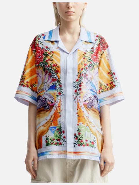 CASABLANCA LA TORNADE DE ROSE SHIRT