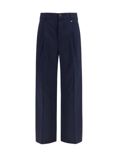 Vivienne Westwood Vivienne Westwood Rafael Wide-leg Virgin Wool Pants Navy