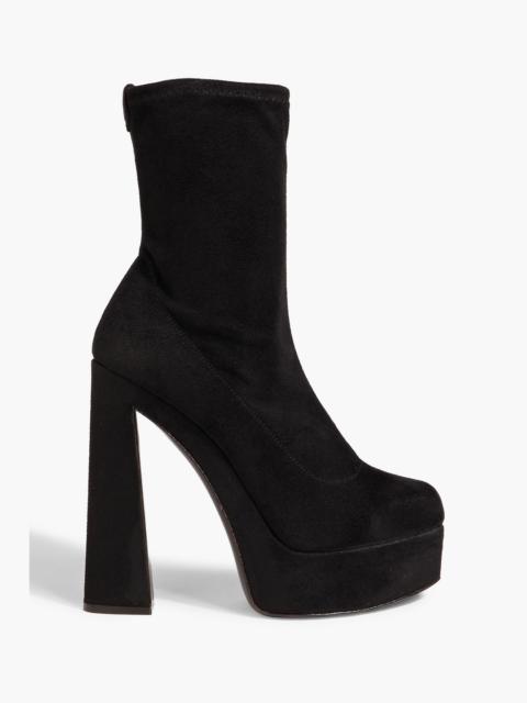 Giuseppe Zanotti Aureliee 100 brushed platform ankle boots