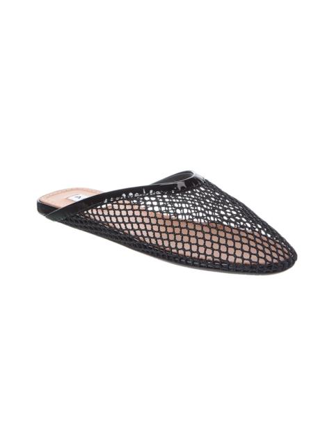 Alaïa ALAIA Fishnet Mesh & Patent Mule
