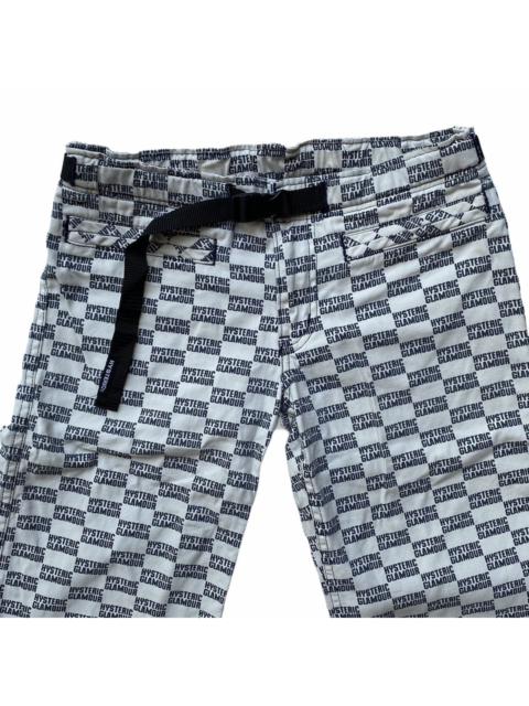 Hysteric Glamour Hysteric Glamour Logo Checkered Pants