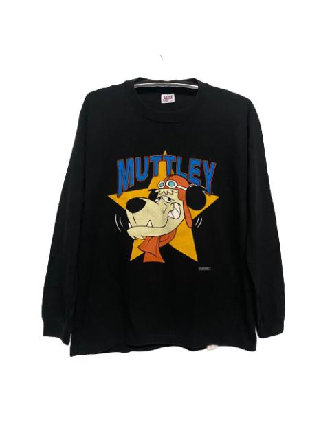 Other Designers Vintage - Vintage 90s Mutley Wacky Race L/ Sleeve Shirt Hanna Barbera