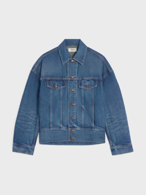 CELINE jacket IN rigid denim