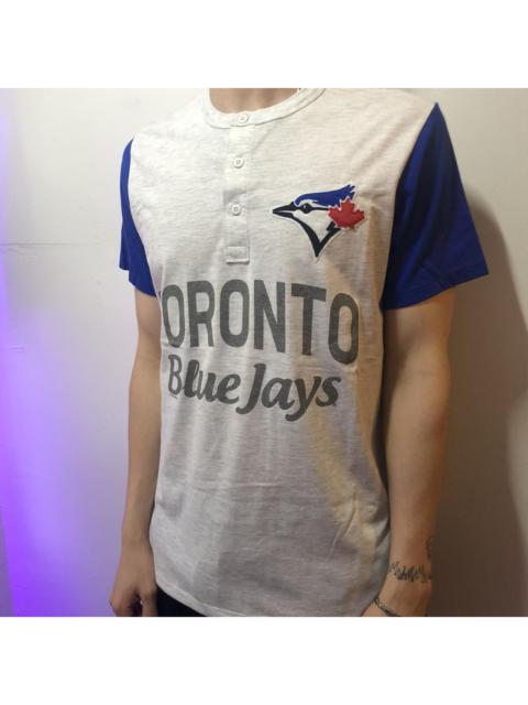 Other Designers MLB Men's Blue and Grey T-shirt