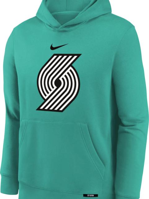 Nike Nike Youth 2025-26 City Edition Portland Trail Blazers Club Logo Hoodie