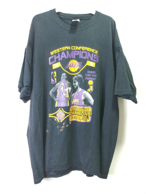 Other Designers NBA - Vintage Y2K Lakers Kobe Bryant Gasol T Shirt Thrashed