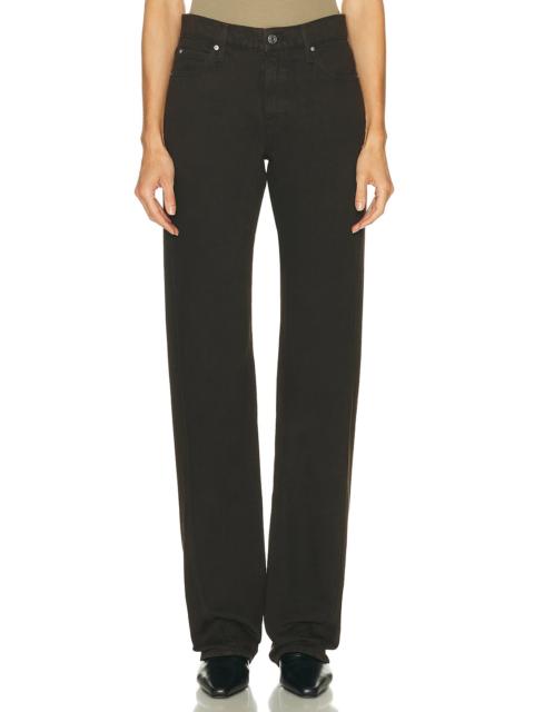 GRLFRND Graham Low Rise Straight Twisted Seam