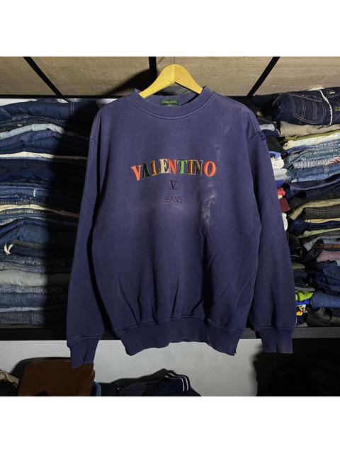 Valentino Vintage Valentino Distressed Sunfaded Sweatershirt