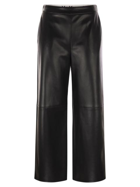 'S Max Mara S Maxmara Women Amati - Coated Fabric Trousers