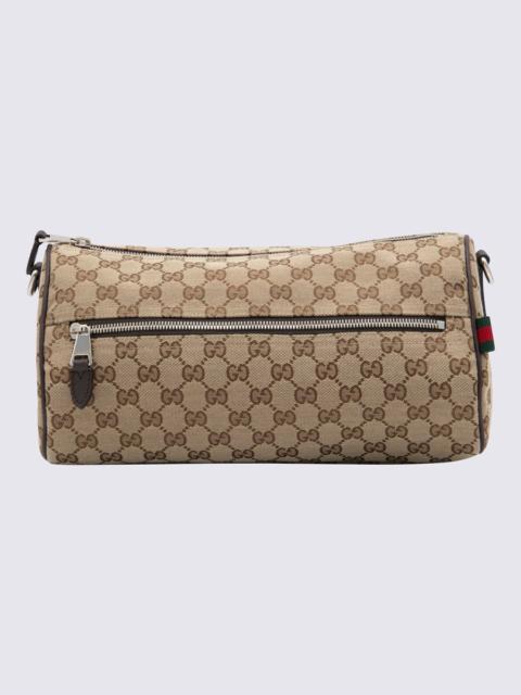 GUCCI Gucci Beige Leather Crossbody Bag