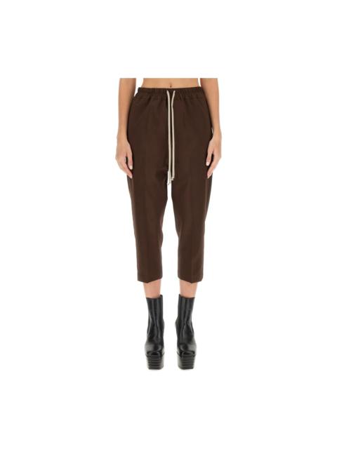 Rick Owens Drawstring Astaires Cropped Pants