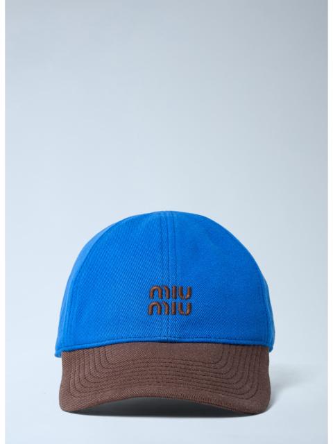 Miu Miu Miu Miu Women Logo Motif Baseball Cap