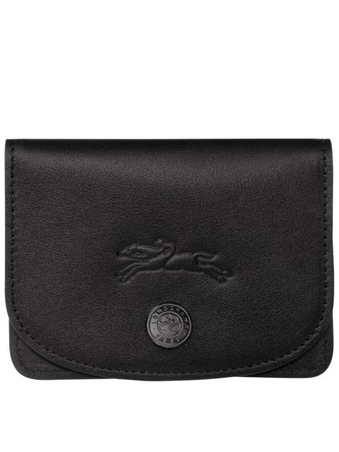 Le Pliage Xtra Card holder Black - Leather