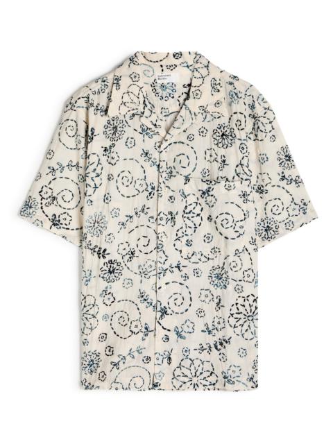 Universal Works Universal Works Embroidered Cotton Shirt