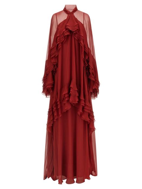 Other Designers Alberta Ferretti Women Ruffle Dress