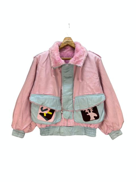 Other Designers Japanese Brand - SKI SHOP JIRO PINKY SHERPA JACKET #8212-215