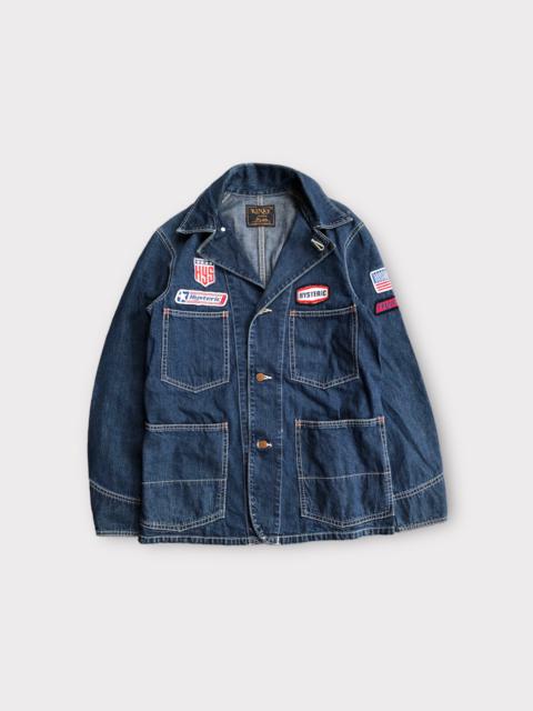 Hysteric Glamour Vintage Hysteric Glamour Jacket Denim Coverall