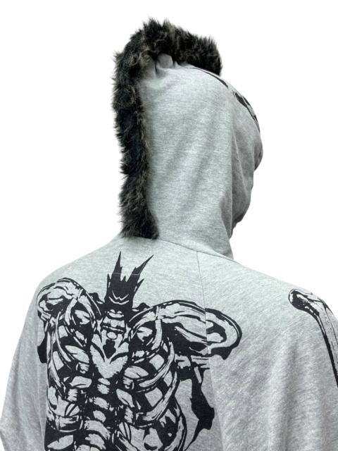 Other Designers Japanese Brand × Vintage - OGGETTO Skeleton Skull Punk Mohawk Hair Hooded Kapital Style