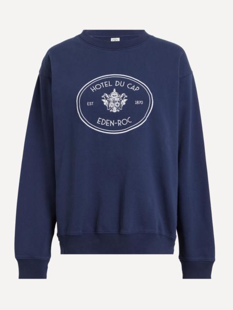 Sporty & Rich Eden Crest Crew-Neck Sweatshirt