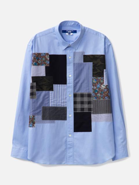 PATCHWORK LONG SLEEVE SHIRT