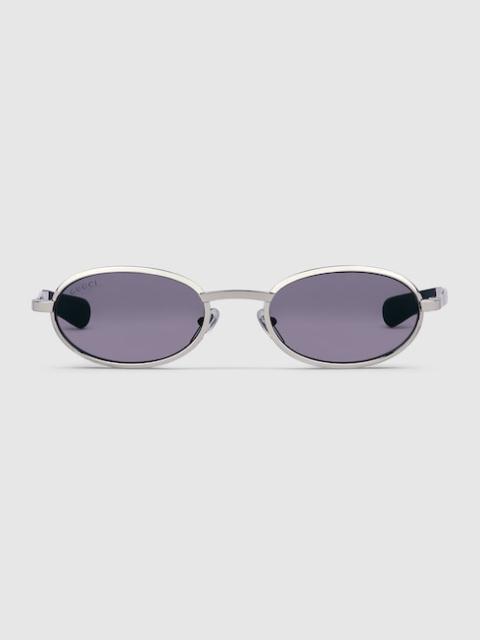 Oval frame sunglasses