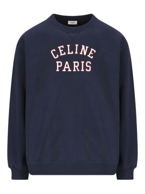 CELINE Celine Men Logo Cotton Sweatshirt