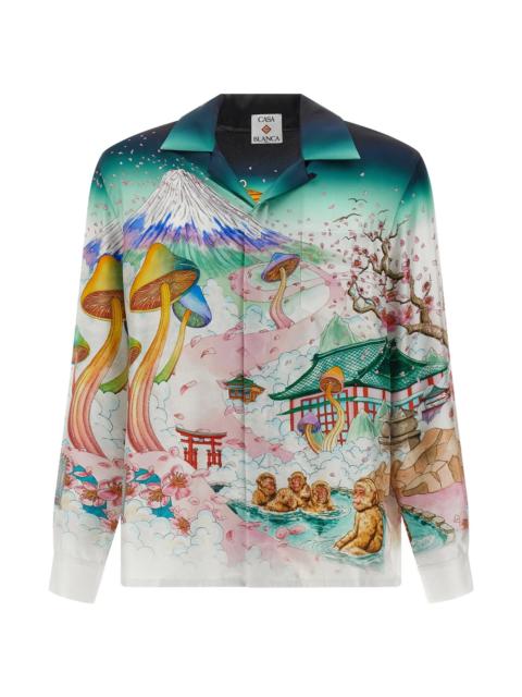 CASABLANCA 'Flowers' shirt