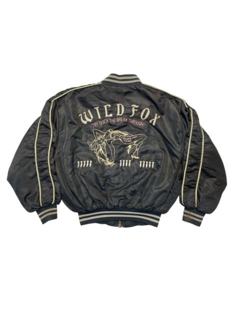 Other Designers Vintage - VTG Flyer’s Man Intermediate Reversible Sukajan Jacket