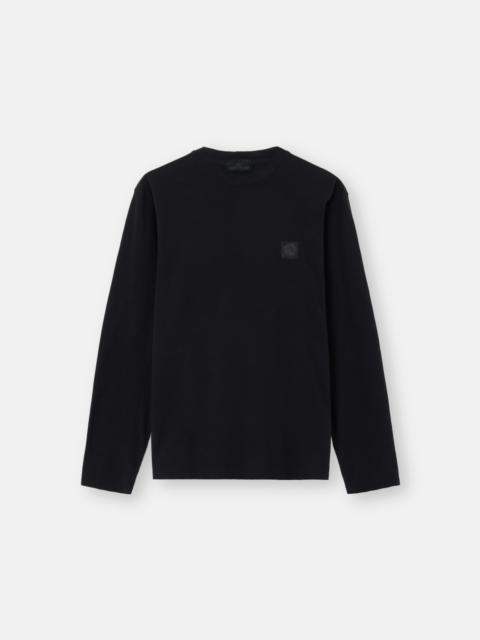 Stone Island 2100024 ORGANIC COTTON JERSEY CREPE_S.I. GHOST