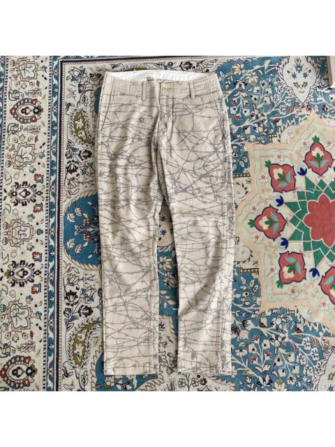 Hysteric Glamour ⛓️Hysteric Glamour⛓️Barbed Wire Pattern Chinnos Pants