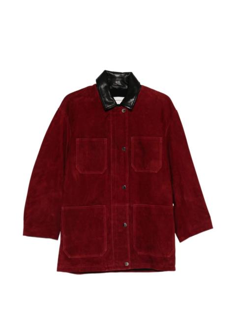 NOUR HAMMOUR Barn suede jacket