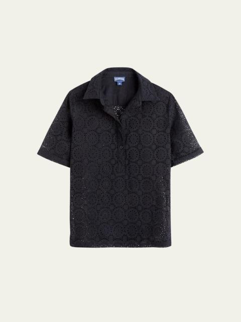 Vilebrequin Embroidered Cotton Polo