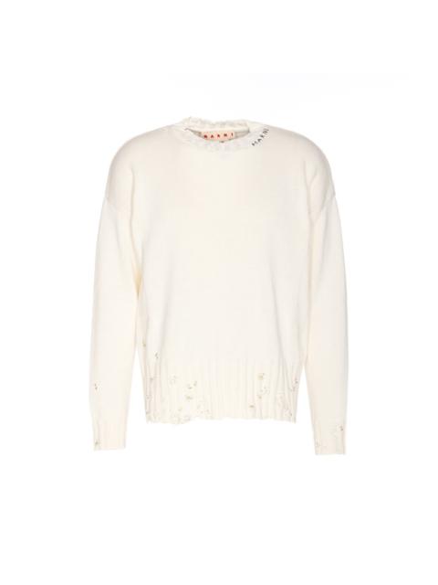 Marni Marni Men Sweater With Marni Symbol Embroidery