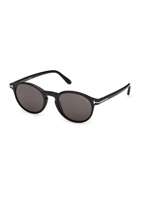 TOM FORD Tom Ford Prescott-02 Smoke Oval Men's Sunglasses FT1331 01A 51