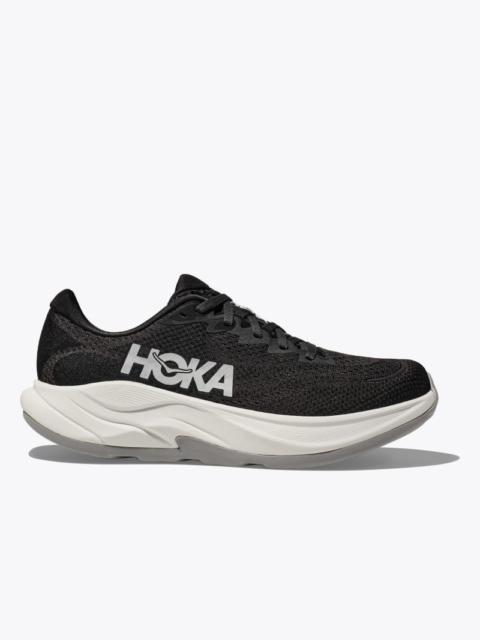 HOKA Men's Rincon 4 Shoes in Black/White