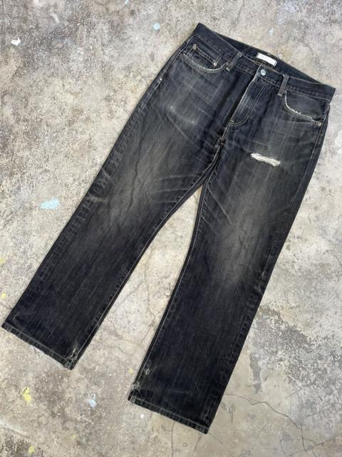 Other Designers Vintage Japanese Brand Faded Denim Jeans Pants