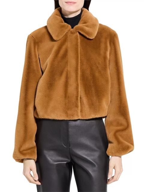 Theory Faux Fur Jacket